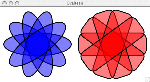 Quartz Shapes Mac OS X